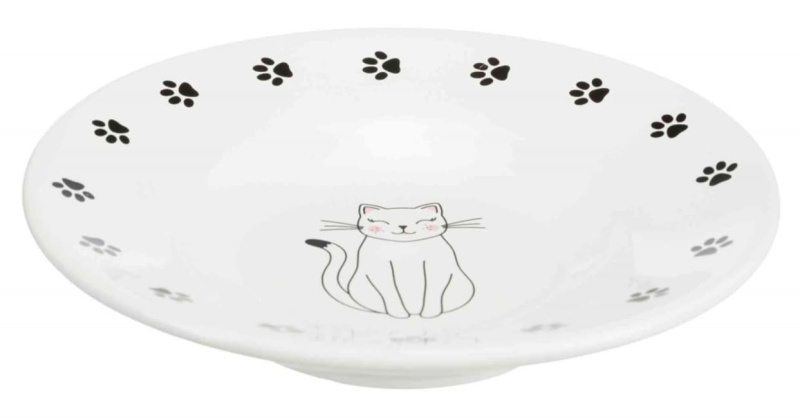 Миска "TRIXIE" для плоскомордых кошек 0.2 л/диам 15 см (24651)