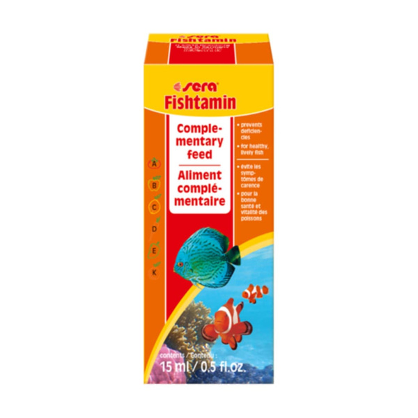 Витаминный препарат SERA Fishtamin 15 мл (2710)