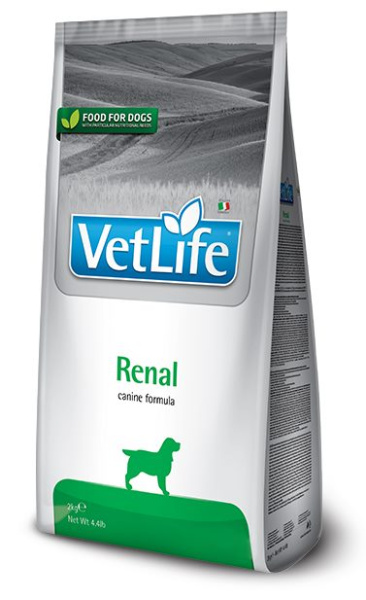 Диетическое питание для собак Сухой корм для собак Farmina Vet Life Dog Renal