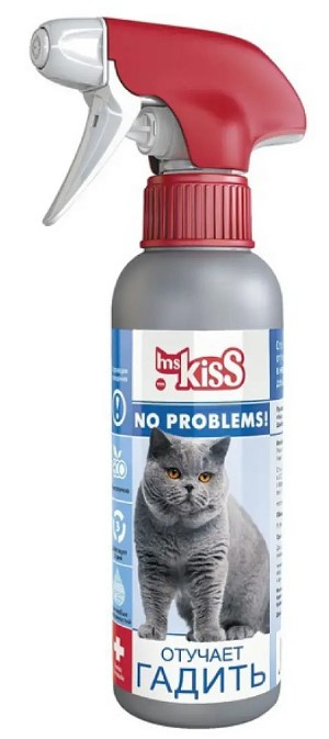 Спрей для кошек Ms.Kiss Отучает гадить