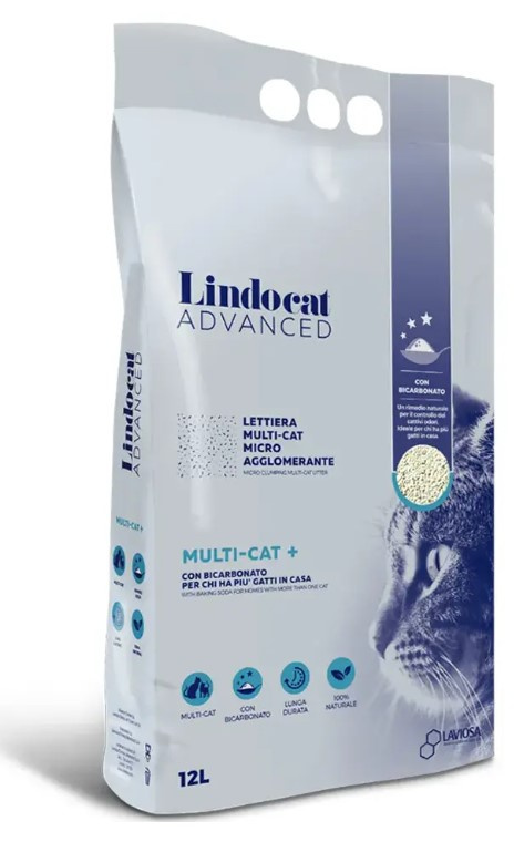 Наполнитель микрокомкующийся бентонитовый Lindocat Advanced MultiCat Plus