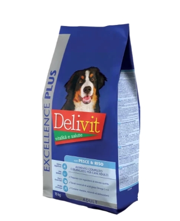Каталог Сухой корм для собак PET360 DELIVIT EXCELLENCE Adult Dog (рыба, рис) для собак