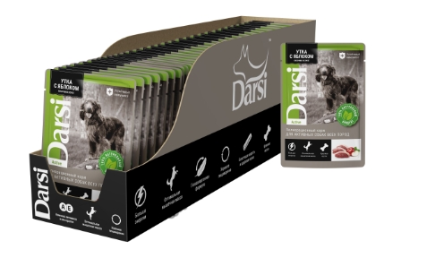 Консервы для собак Darsi Adult Dog Active (утка с яблоком)