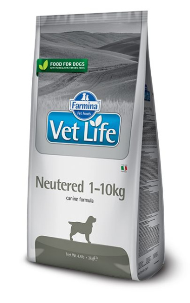 Диетическое питание Сухой корм для собак Farmina Vet Life Neutered Dog (1-10 кг)
