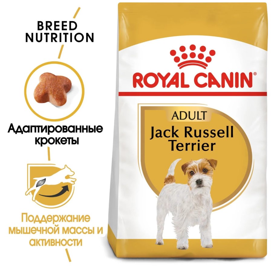 Каталог Сухой корм для собак Royal Canin Jack Russell Adult для собак