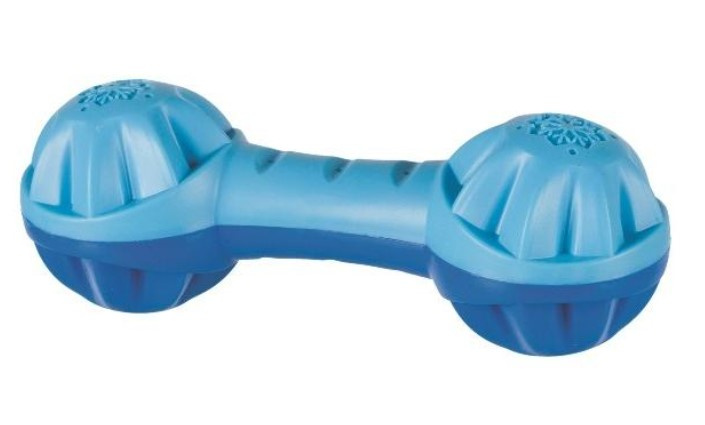 TRIXIE Игрушка для собак Cooling Dumbbell, 18 см