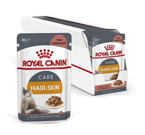 Влажное питание для кошек Royal Canin Intense Beauty в соусе