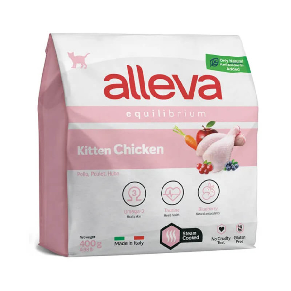 Сухой корм для котят Alleva Equilibrium Kitten Chicken (курица)