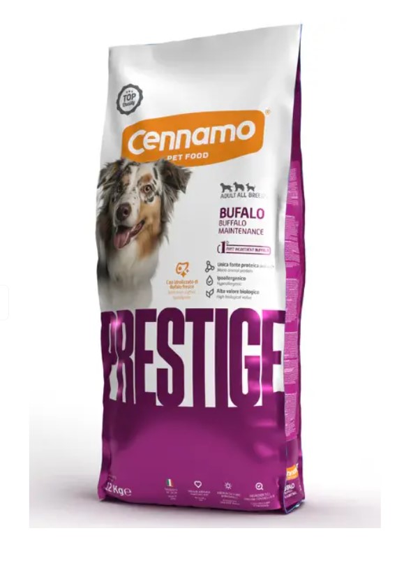 Каталог Сухой корм для собак Cennamo Prestige PRD Adult All Breeds Bufalo (буйвол) для собак