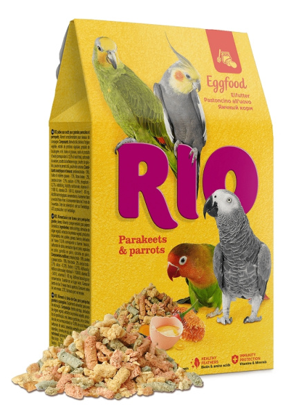 RIO Яичный корм для средних и крупных попугаев