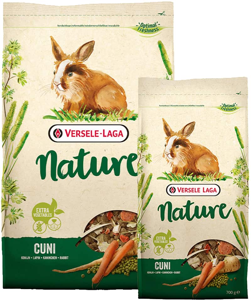 Корм для карликового кролика Versele-Laga Nature Cuni