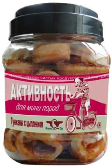 Куриное мясо на колечках из сурими Green Qzin "АКТИВНОСТЬ" 750 г (718956)