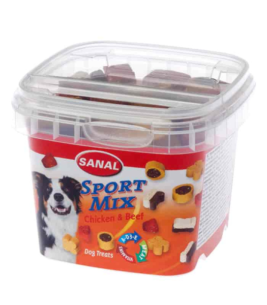 Лакомство для собак Sanal косточки "Sport Mix" 100 гр (2971SD)