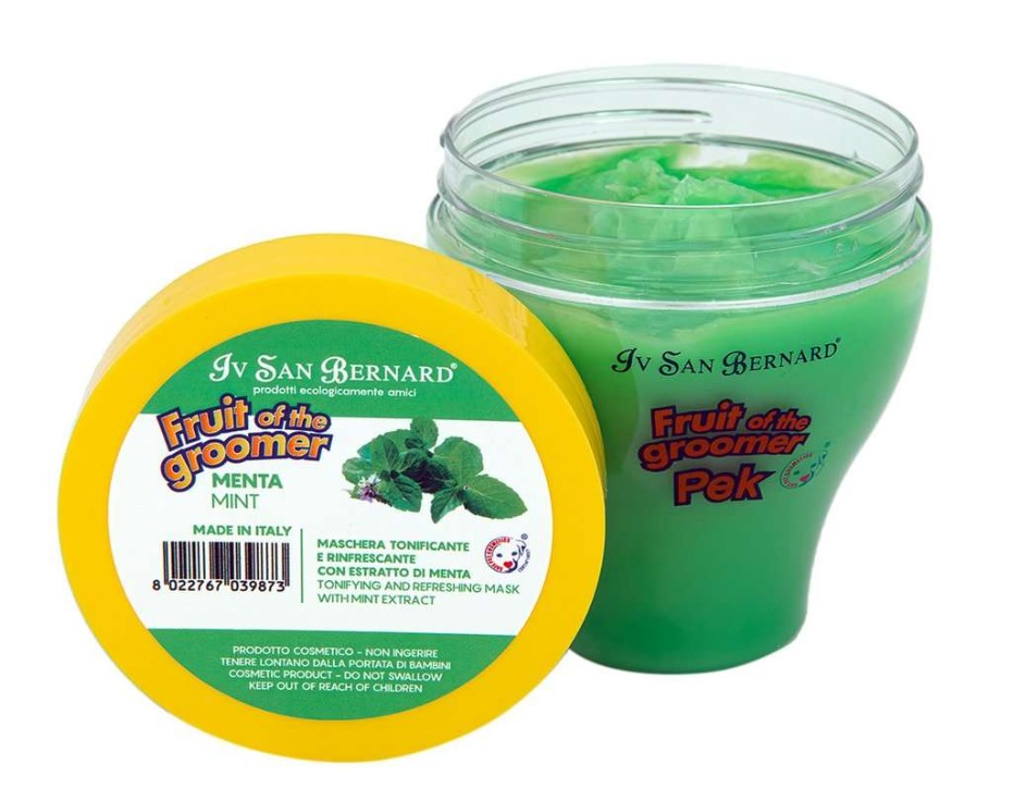 ISB Fruit of the Groomer Mint Восстанавливающая маска для любого типа шерсти с витамином В6