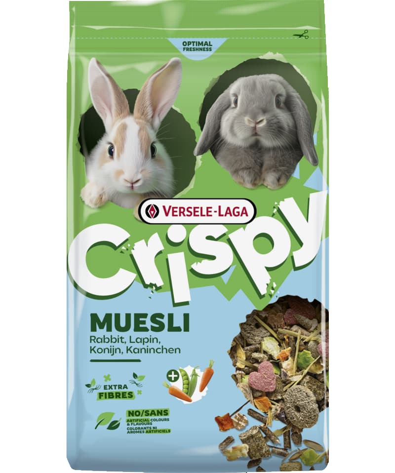 Корм для карликовых кроликов Versele-Laga Crispy Muesli Rabbit