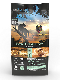 Сухой корм для кошек Ambrosia Grain Free Sterilized Cat (утка, индейка)