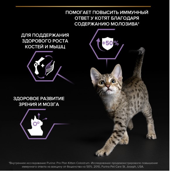 Сухой корм для котят Pro Plan HEALTHY START Kitten (курица)