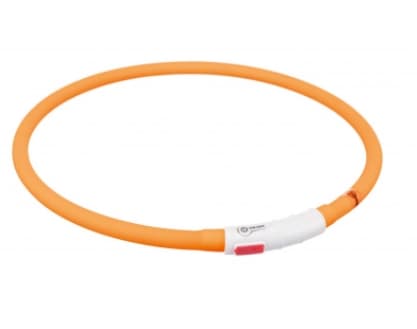 Ошейник светящийся TRIXIE USB Flash 70 см/10 мм (силикон)