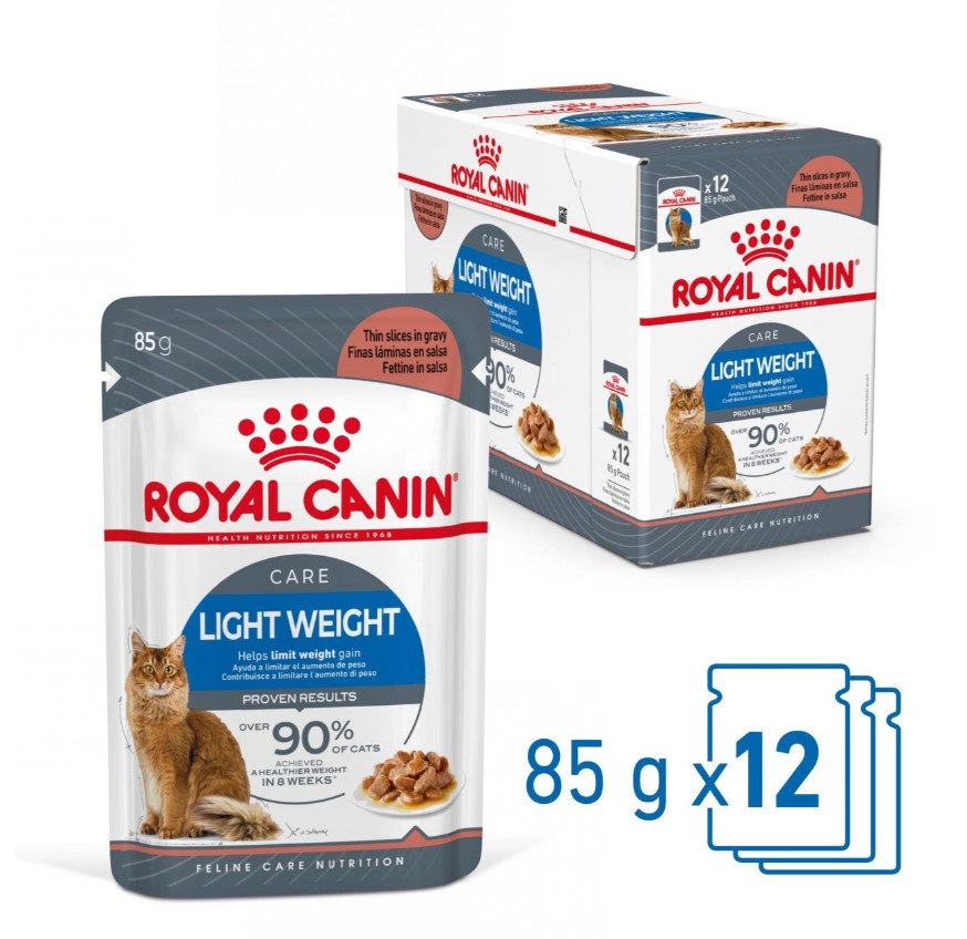 Влажный корм для кошек Royal Canin Light Weight Care (соус)