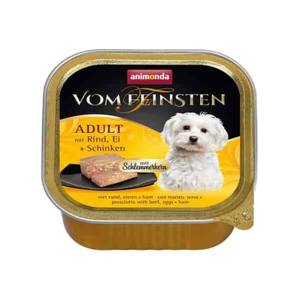 Консервированный корм для собак Animonda Vom Feinsten Classic (говядина, яйцо, ветчина)