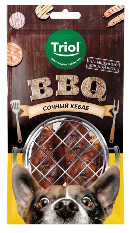 Triol BBQ Лакомство для собак "Сочный кебаб"