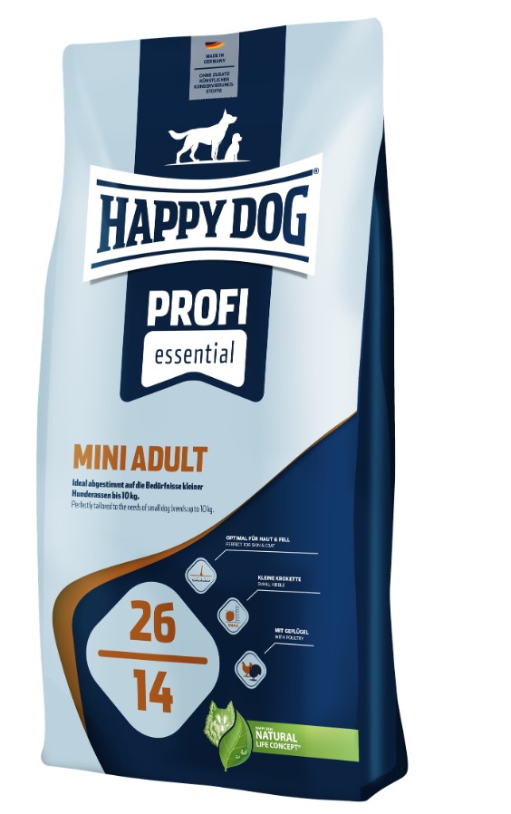 Каталог Сухой корм для собак HAPPY DOG Profi-Line Adult Mini 18 кг (02253) для собак