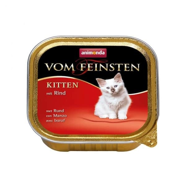 Влажный корм для котят Animonda Vom Feinsten Kitten (говядина)