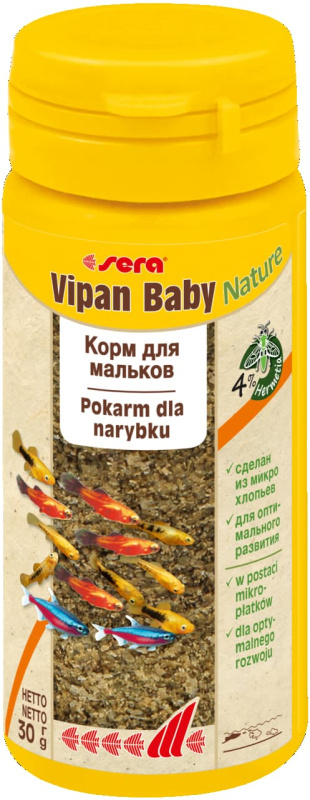 Корм хлопья для мальков всех рыб SERA Vipan baby 50 мл (730)