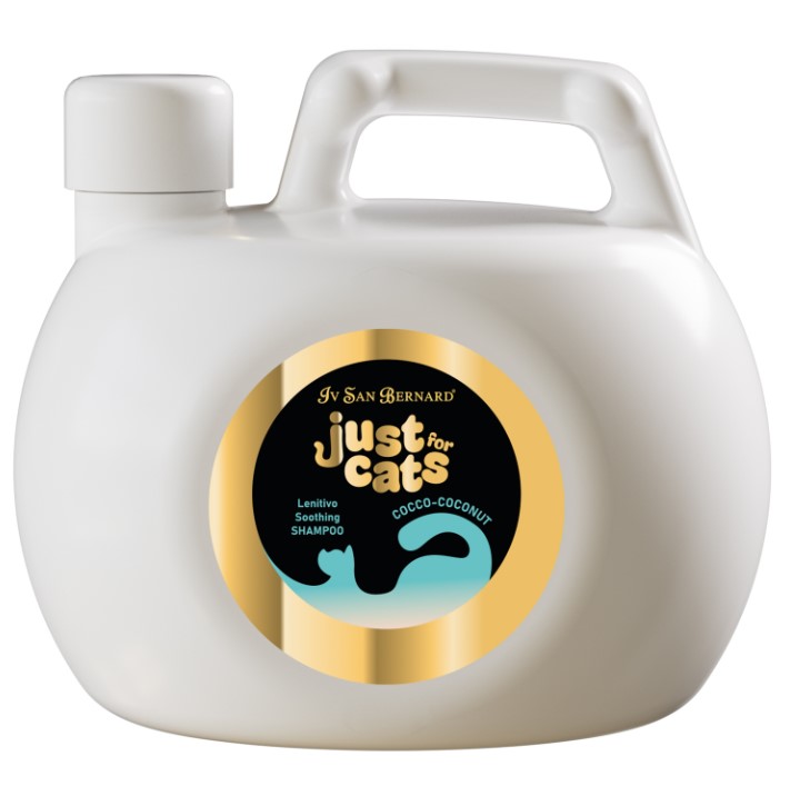 ISB Just for Сats Coconut Успокаивающий шампунь для любого типа шерсти для кошек для кошек
