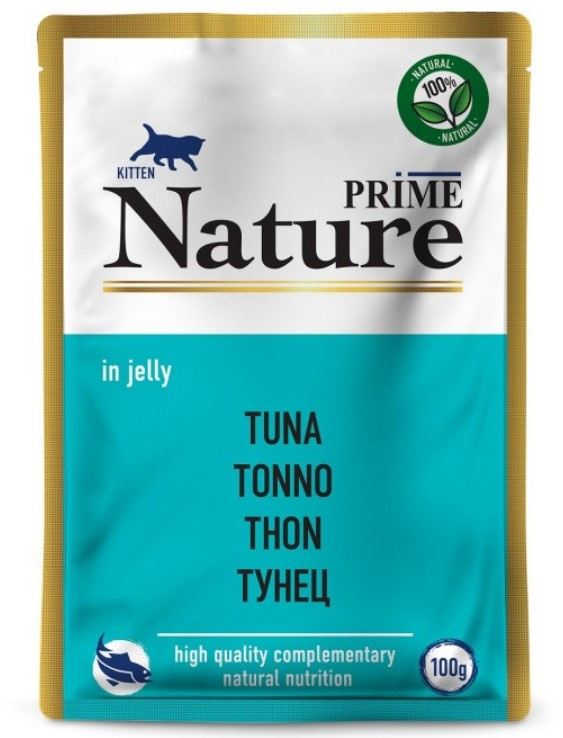 Влажный корм для котят PRIME NATURE Kitten в желе (тунец)