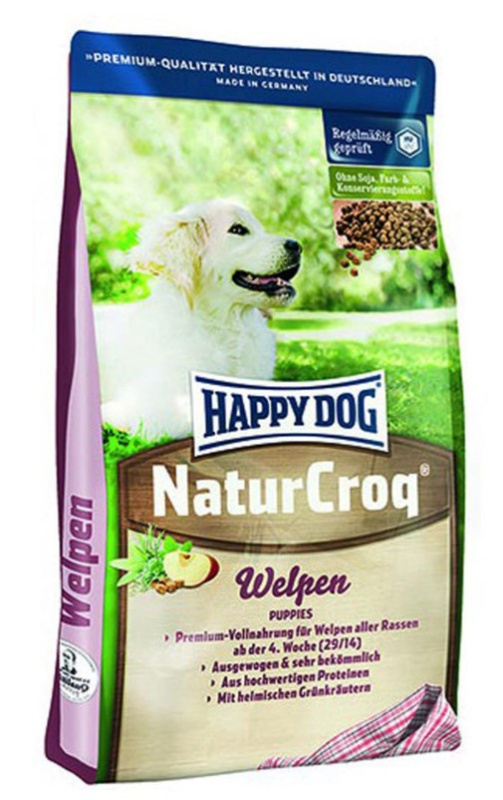 Каталог Сухой корм для собак HAPPY DOG Premium NaturCroq Welpen для собак