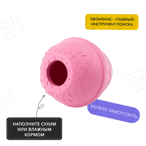 Игрушка Mr.Kranch для собак Мороженое 8*9 см c ароматом