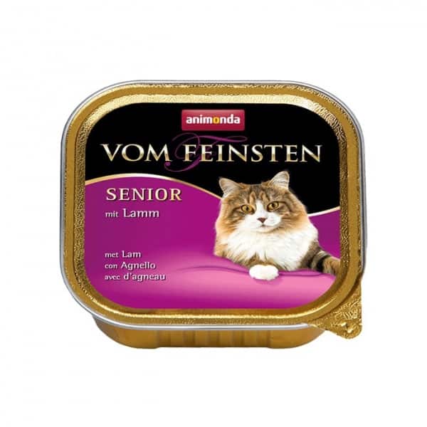 Пресервы для кошек старше 7 лет Animonda Vom Feinsten Senior (ягненок)
