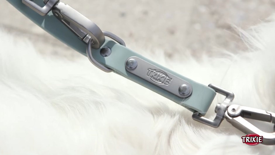 Поводок для собак TRIXIE CityStyle Lead (светло-серый)