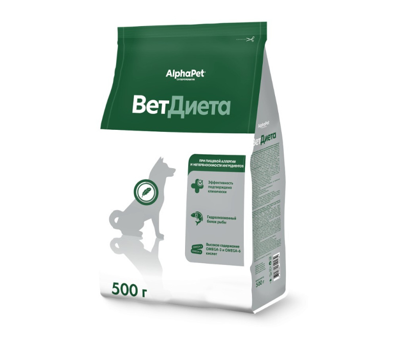 Сухой корм для собак AlphaPet Vet Diet Hypoallergenic Adult Dog