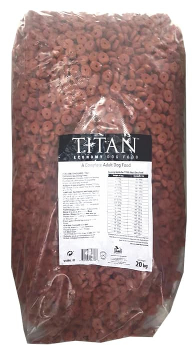 Сухой корм для собак TITAN Economy Adult Dog Food 20 кг