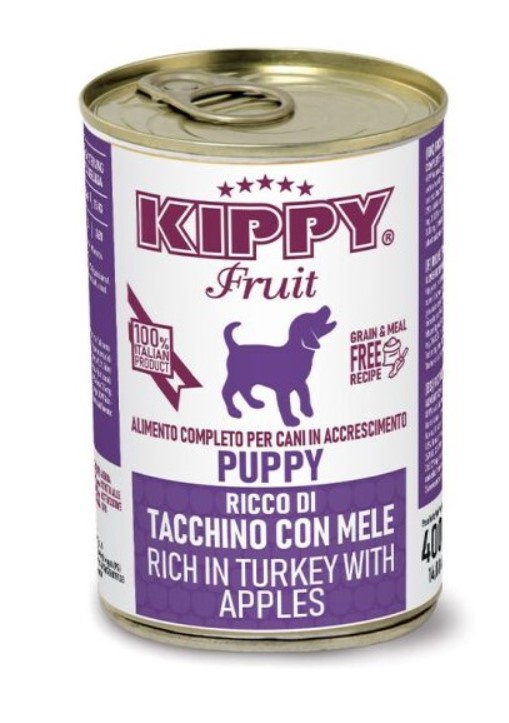 Паштет для щенков Kippy PUPPY (индейка, яблоко)
