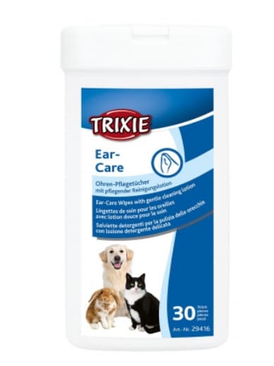 Салфетки для ухода за ушами "TRIXIE" 30 шт (29416)