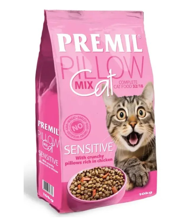 Сухой корм для кошек Premil Pillow Mix Sensitive Adult Cat 