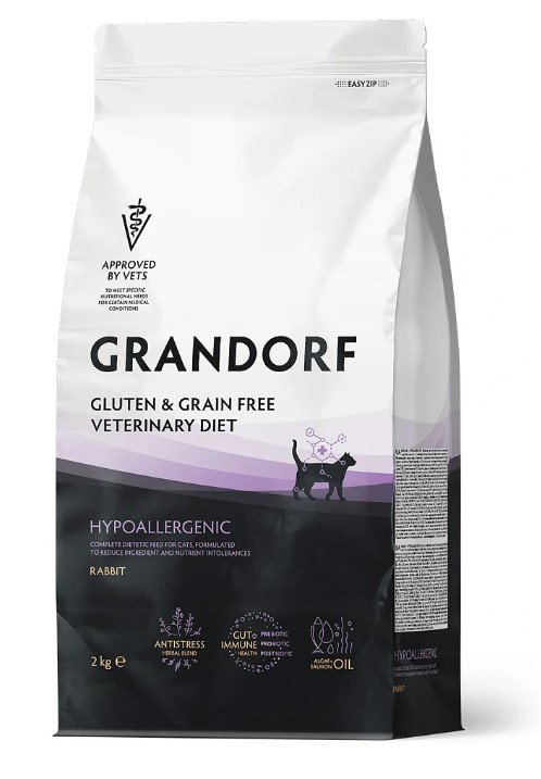 Сухой корм для кошек Grandorf Vet Cat Hypoallergenic (кролик)