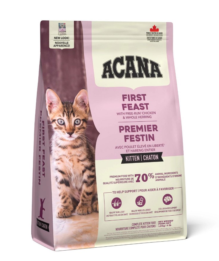 Сухой корм для котят ACANA FIRST FEAST KITTEN