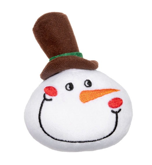 Игрушка для собак "Снеговик в шляпке" NEW YEAR