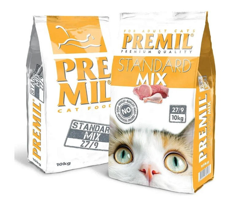 Сухой корм для кошек Premil Premium Standard Mix Adult Cat (Мясное ассорти)