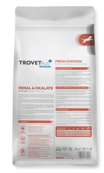 Каталог Сухой корм для собак Trovet Plus Hepatic Vet Diet Adult (курица) для собак