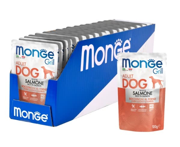 Влажный корм для собак Monge Grill Adult Dog Salmon (лосось)