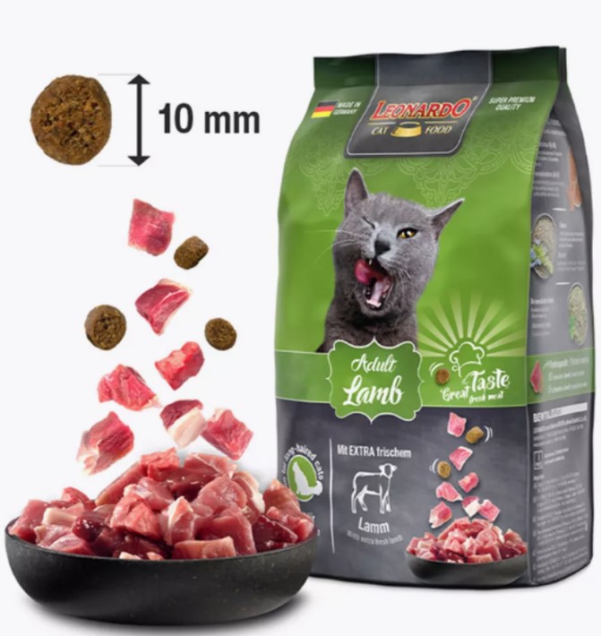 Сухой корм для кошек Leonardo Adult Cat (ягненок)