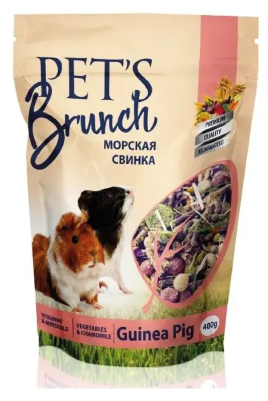 Сухой корм для морских свинок Pet's Brunch