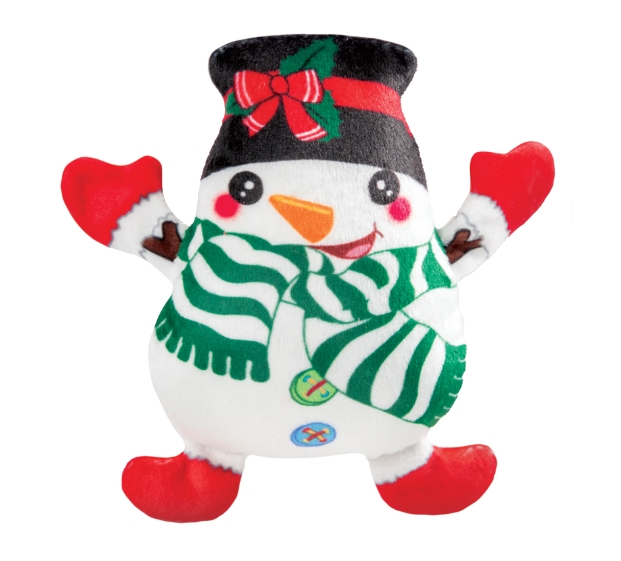 Игрушка для собак "Снеговик с бантом" NEW YEAR