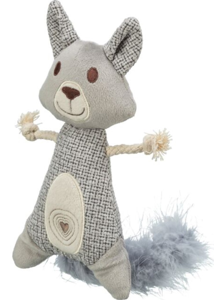 TRIXIE Игрушка для крупных кошек Енот ХХL, 20х30 см