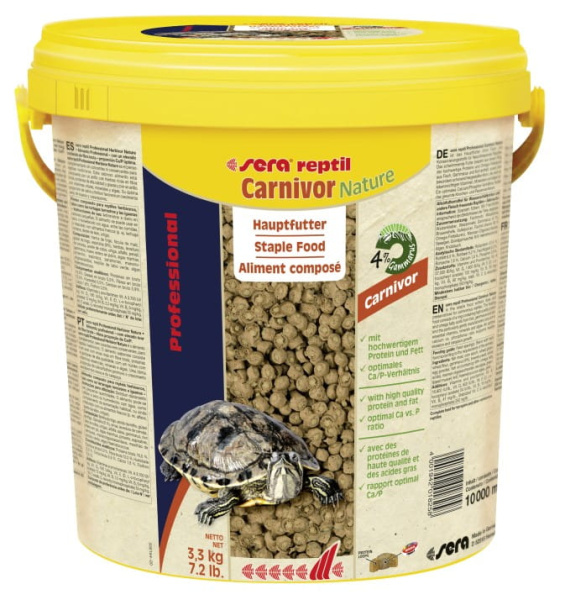 Корм для водных черепах SERA Reptil Professional Carnivor